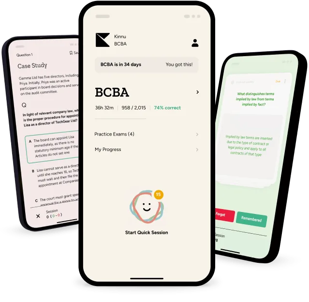 Kinnu BCBA mobile app