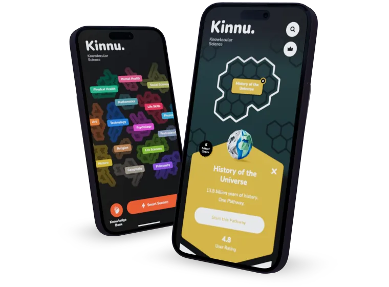 Kinnu Superpower Learning on mobile