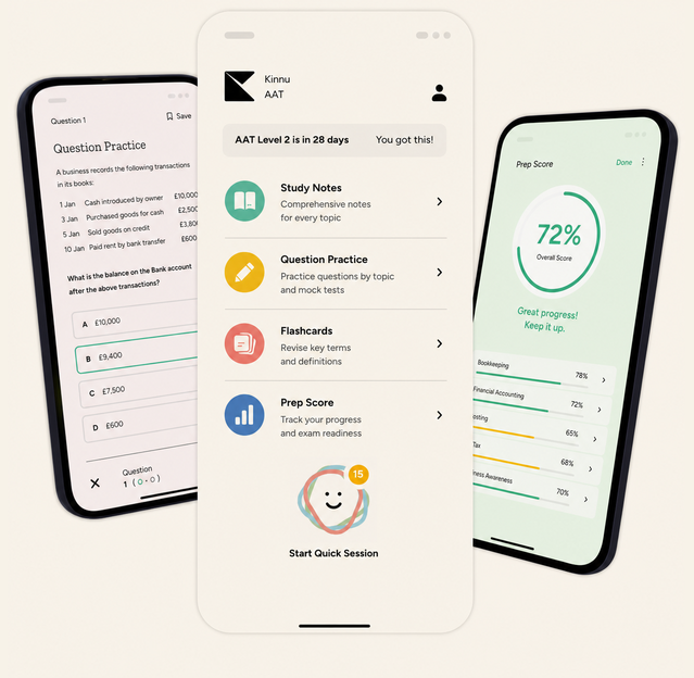 Kinnu AAT mobile app