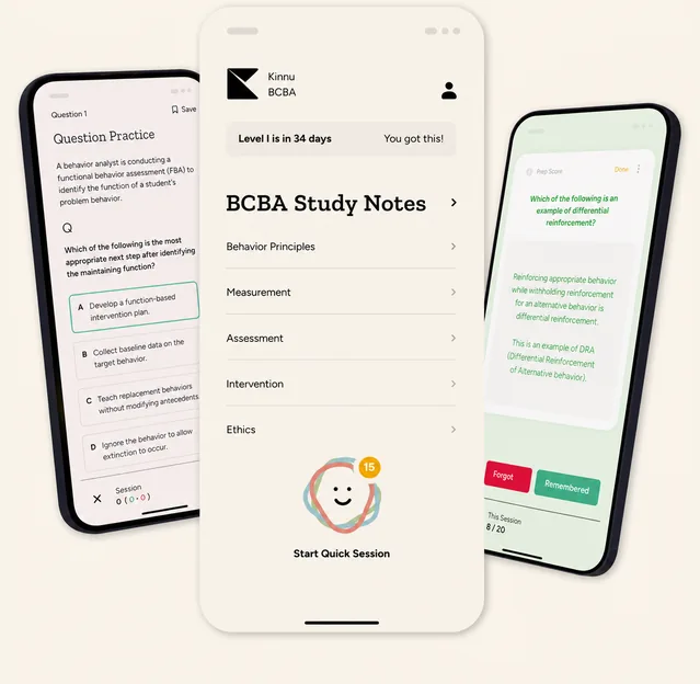 Kinnu BCBA mobile app