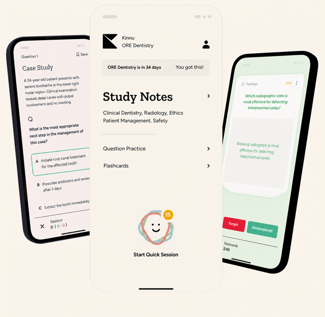 Kinnu ORE Dentistry mobile app
