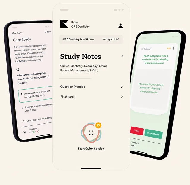 Kinnu ORE Dentistry mobile app