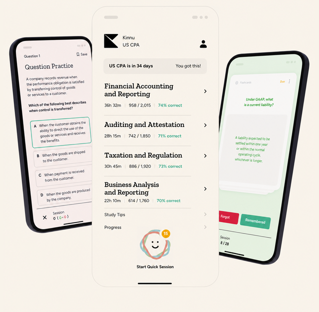 Kinnu CPA mobile app