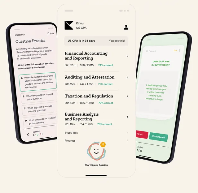 Kinnu CPA mobile app