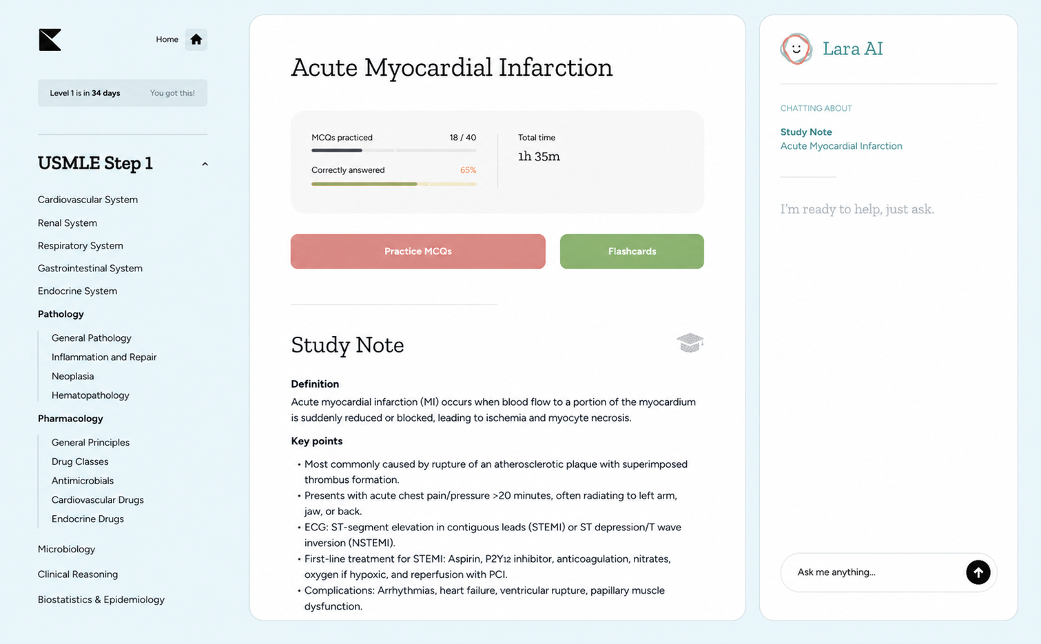 Kinnu USMLE study notes
