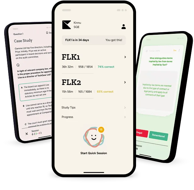 Kinnu SQE mobile app